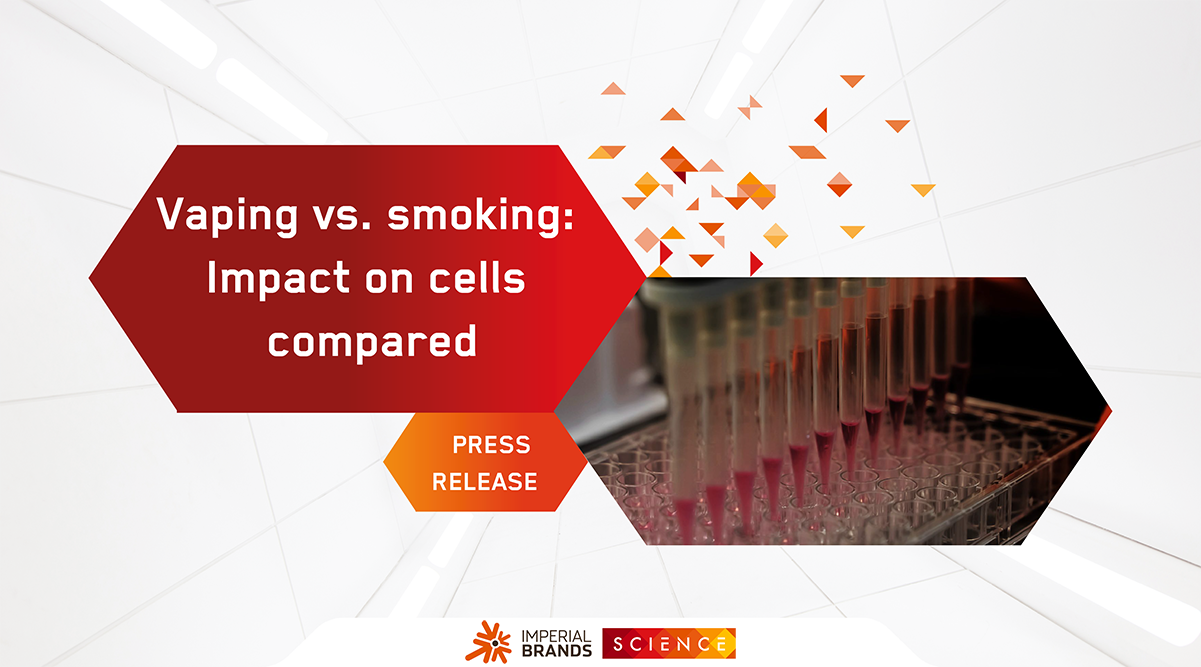 Vaping vs. smoking: impact on cells compared