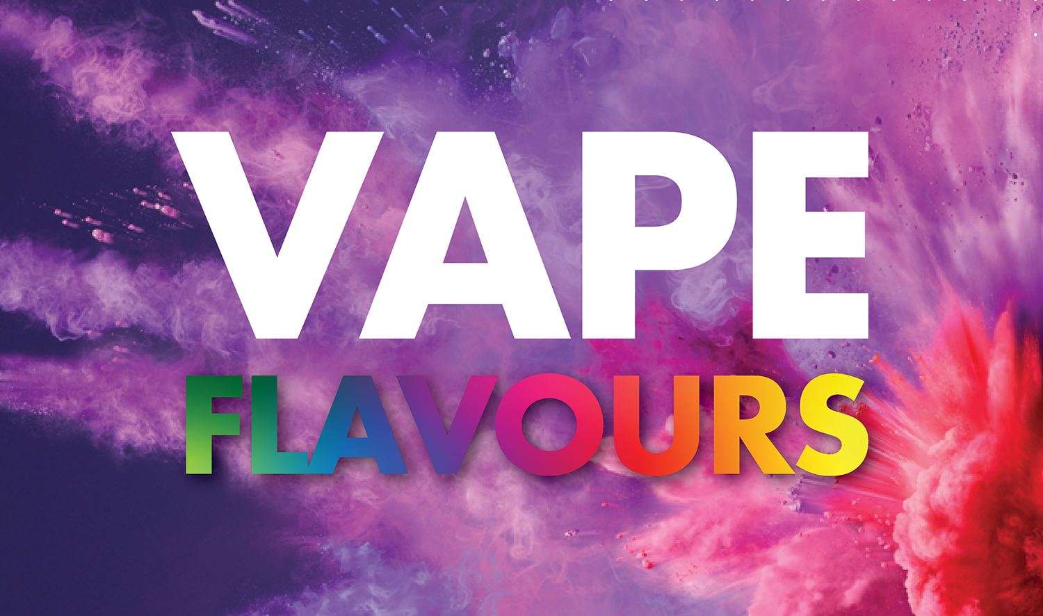 New study: vape flavours and their crucial role in tobacco harm reduction